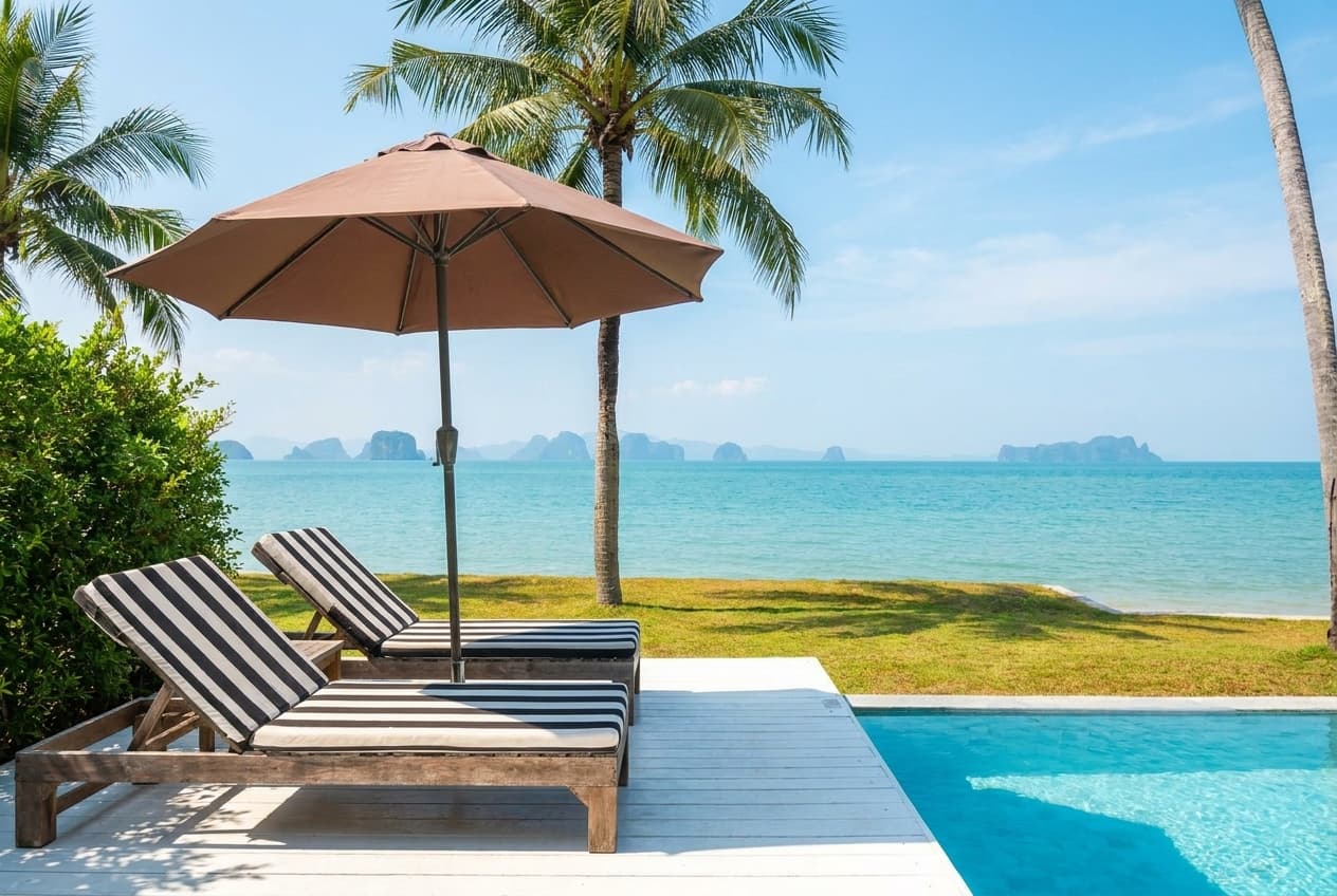 Villa view